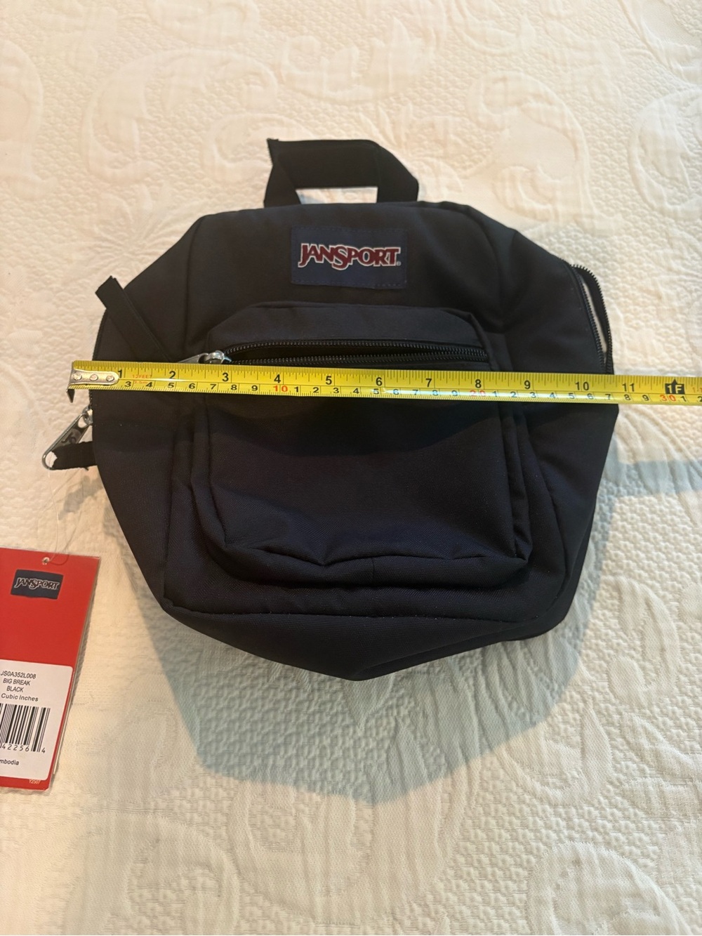 Jansport Black Waist Pack with Front Pocket